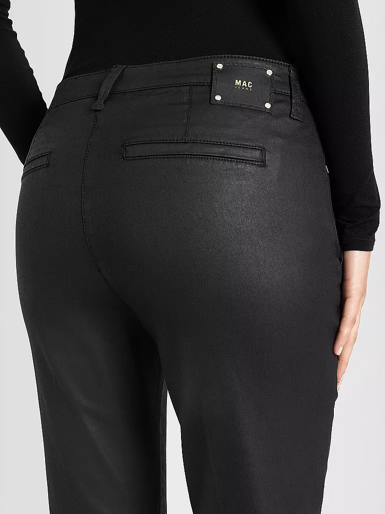MAC Chino Slim Fit 7/8 schwarz