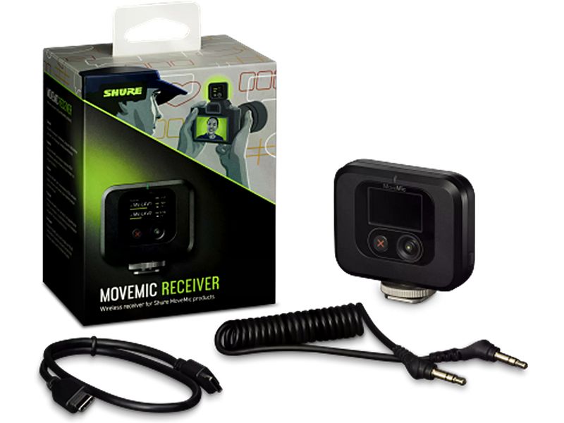 Shure MoveMic Kamera-Empfänger Shoe Mountable Kamera-Empfänger