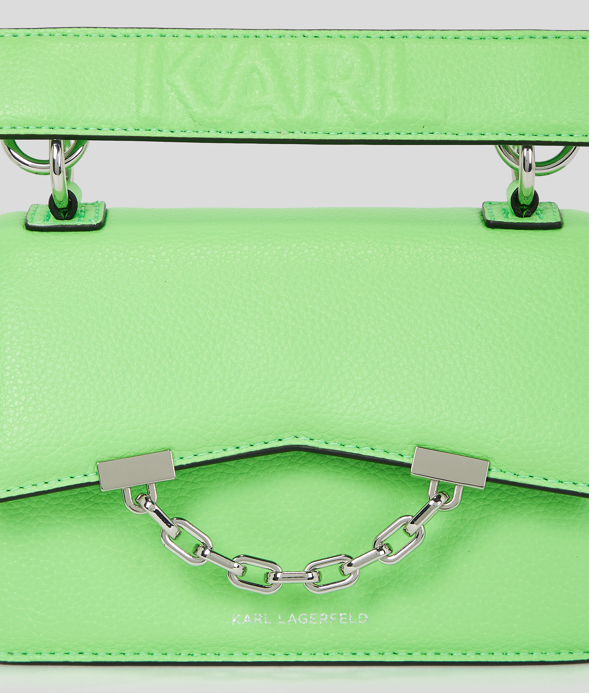 MINI SAC PORTÉ ÉPAULE K/SEVEN EN CUIR GRAINÉ