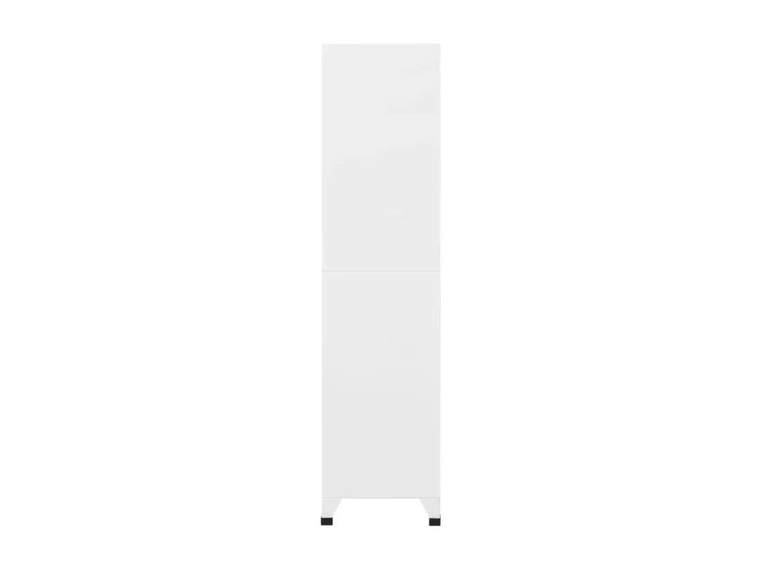 Armoire à casiers Blanc 90x45x180 cm Acier