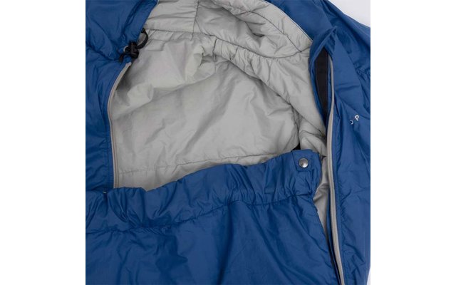 Bergstop Cozybag Comfort Multifunktionsschlafsack mit Ärmeln blau