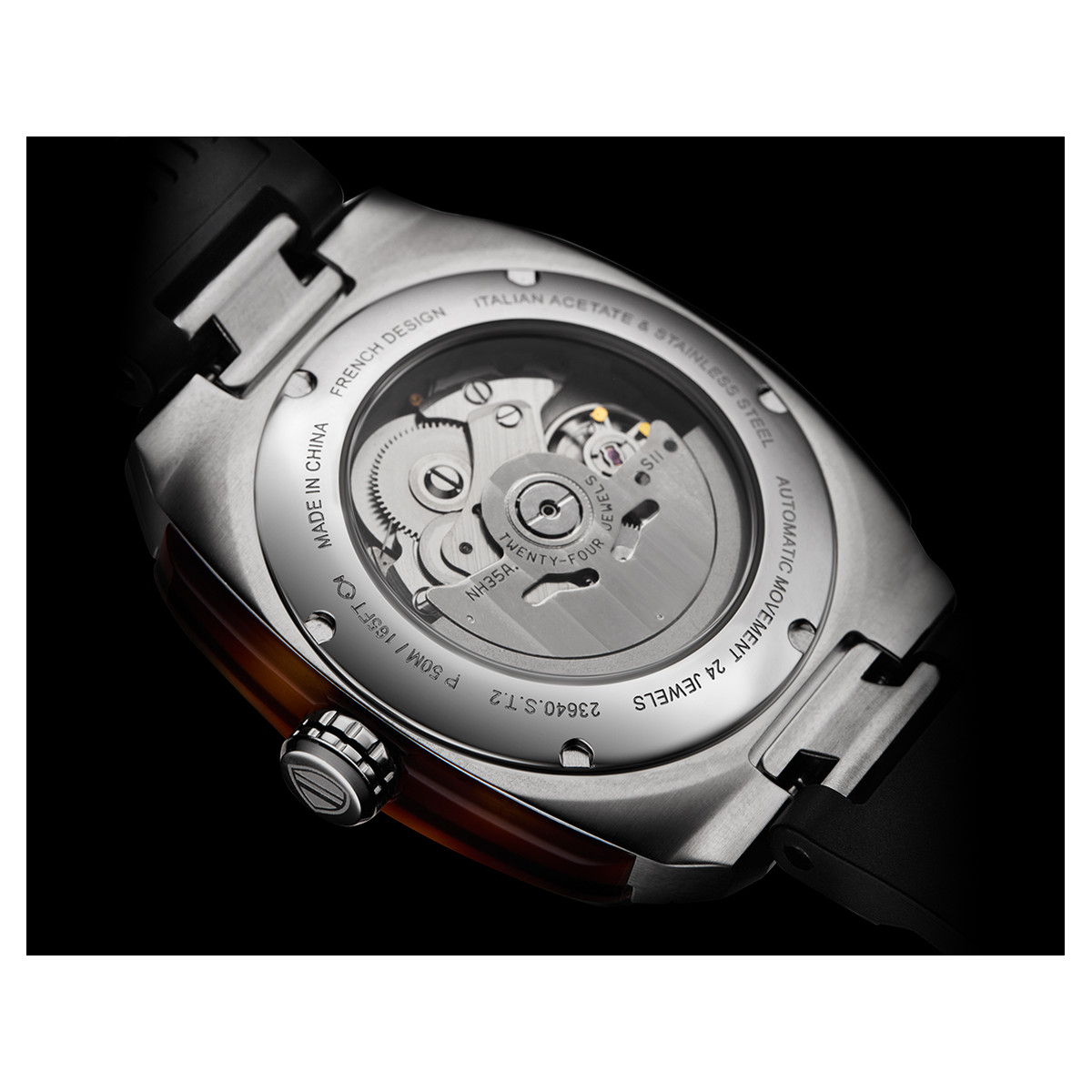 Montre BRISTON streamliner urban auto homme automatique,