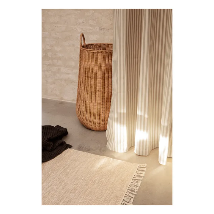 Ferm Living Rideau de douche Chambray | Blanc