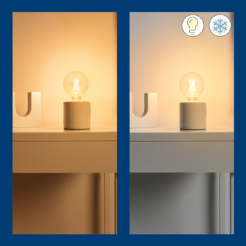 WiZ Connected LED globe E27 60W filament helder koel tot warmwit licht dimbaar