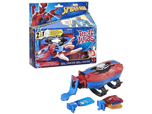 Marvel Spider-Man Real Webs Ultimate Web Blaster, Toy Glove Blaster, 5 år, 99 år, 304g