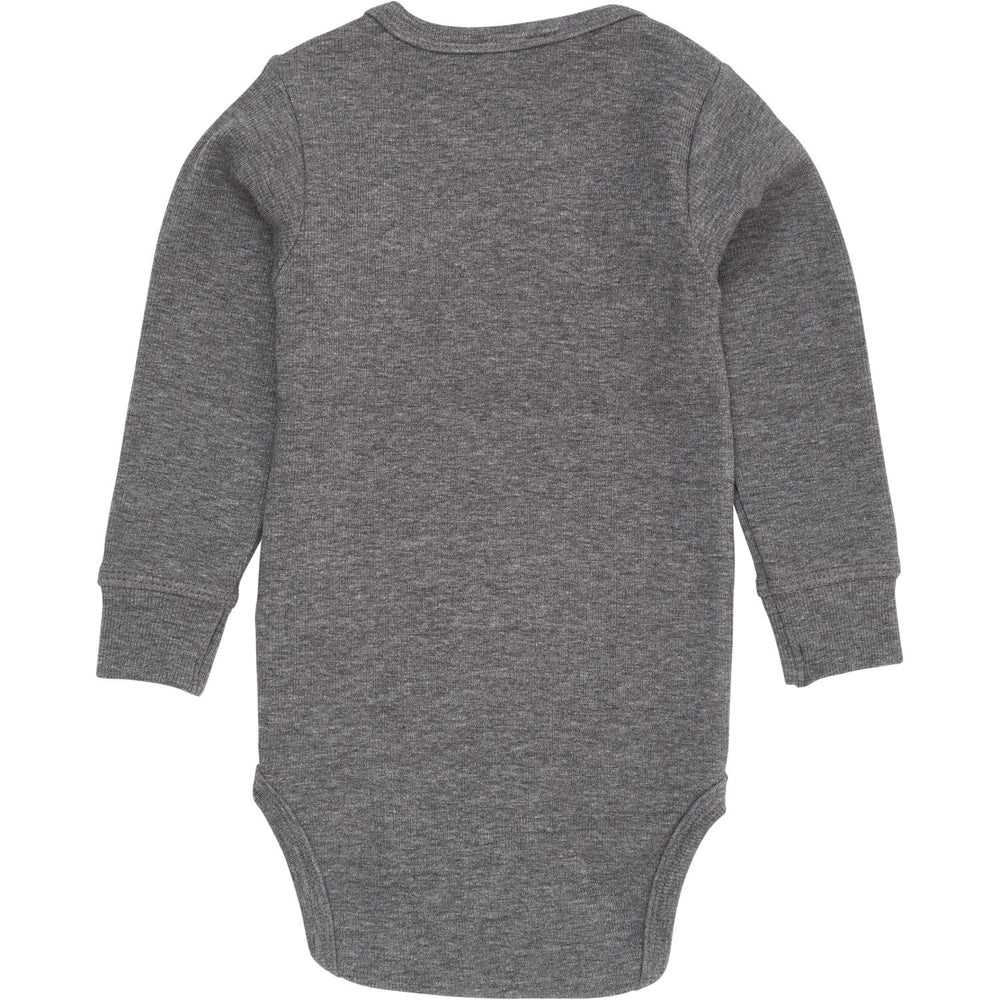 Køb COPENHAGEN COLORS Grey Mel. Modal Rib Ls Body