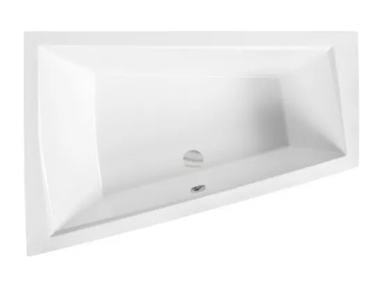 Baignoire d'angle Gauche INTIMA DUO en 170 ou 180 cm - Dimensions: 170cm