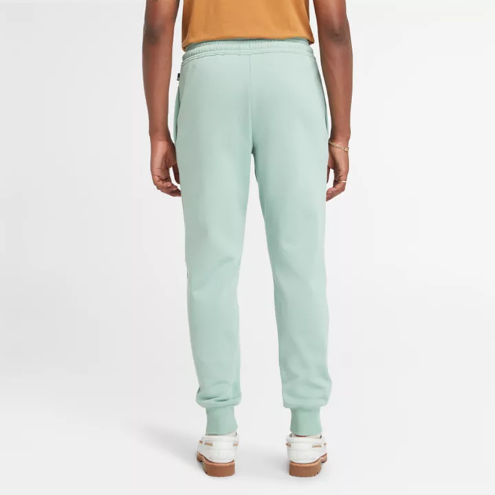 Pantalon de survêtement à logo pour homme en vert pâle