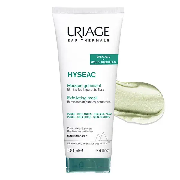 Máscara Esfoliante Uriage Hyséac 100ml