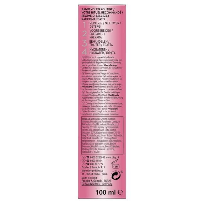 Olay Beauty Fluid Lotion Gezicht & Lichaam 100 ML