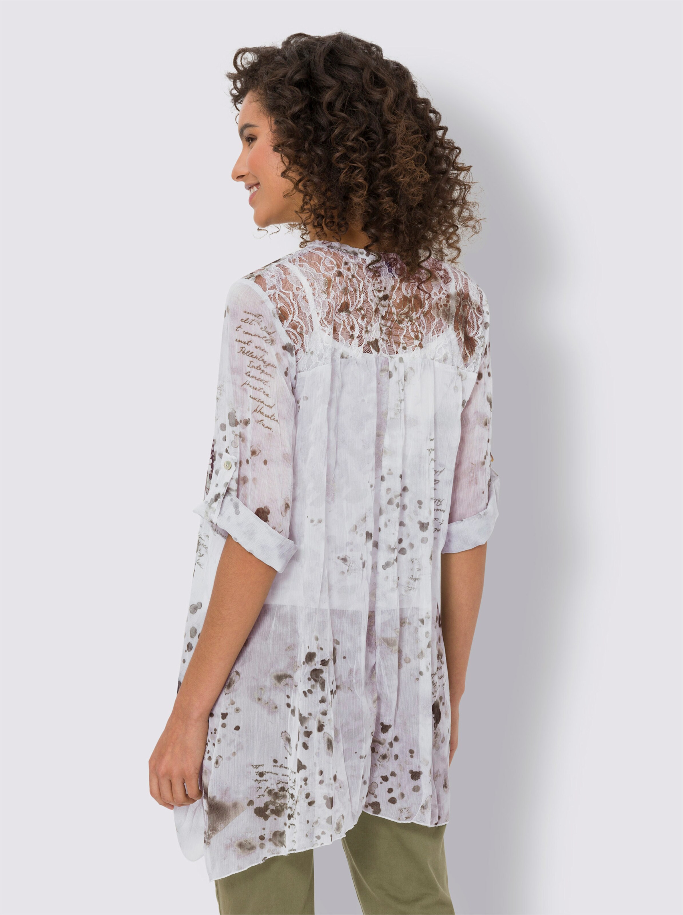 Druckbluse
