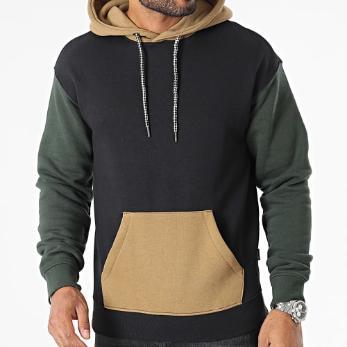 Sweat Capuche 20715774 Bleu Marine Vert