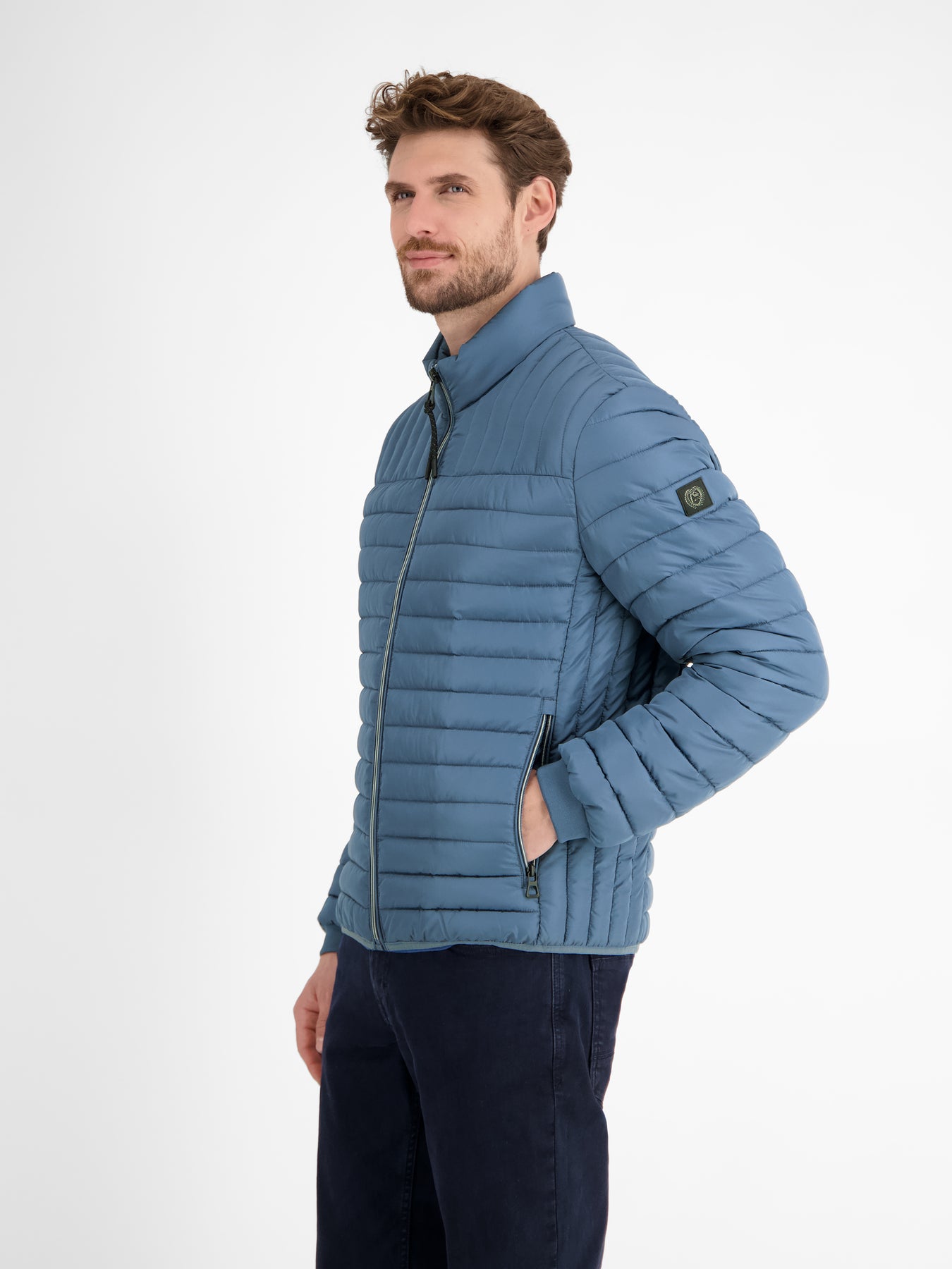 Leichter Herren Steppblouson