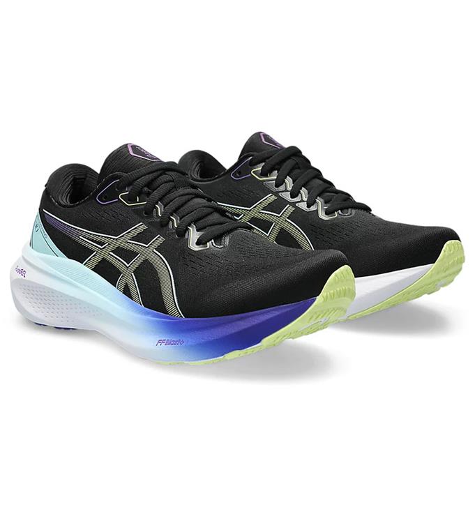 ASICS GEL-KAYANO 30 1012B357 BLACK-GLOW-YELLOW