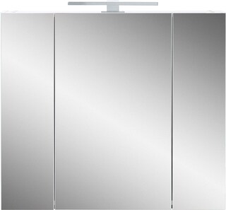 CASAVANTI Spiegelschrank CARA 76 x 71 x 23 cm weiß