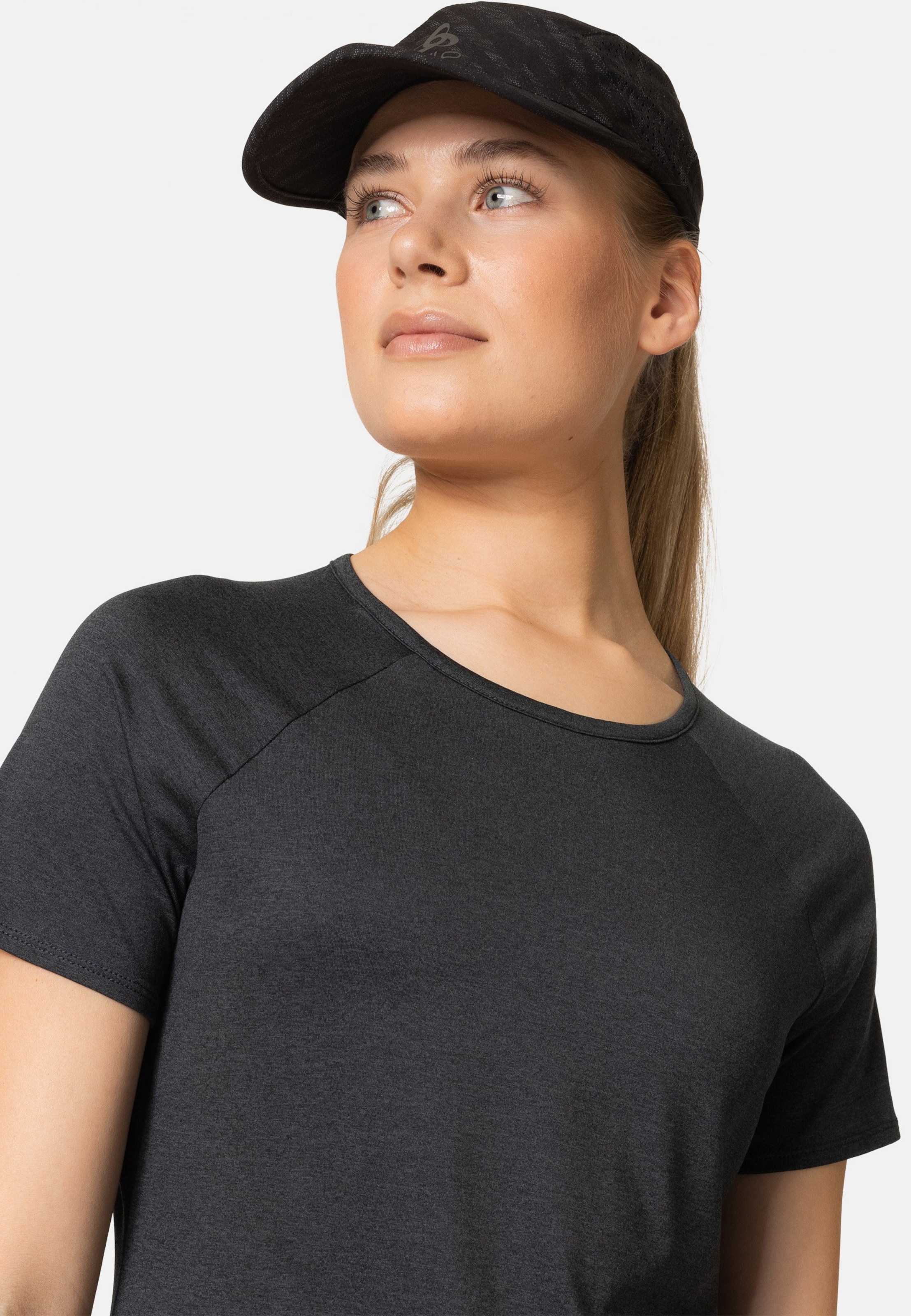 Active 365 T-Shirt in black melange