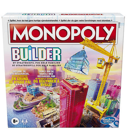 Hasbro Br?tspil - Monopoly Builder
