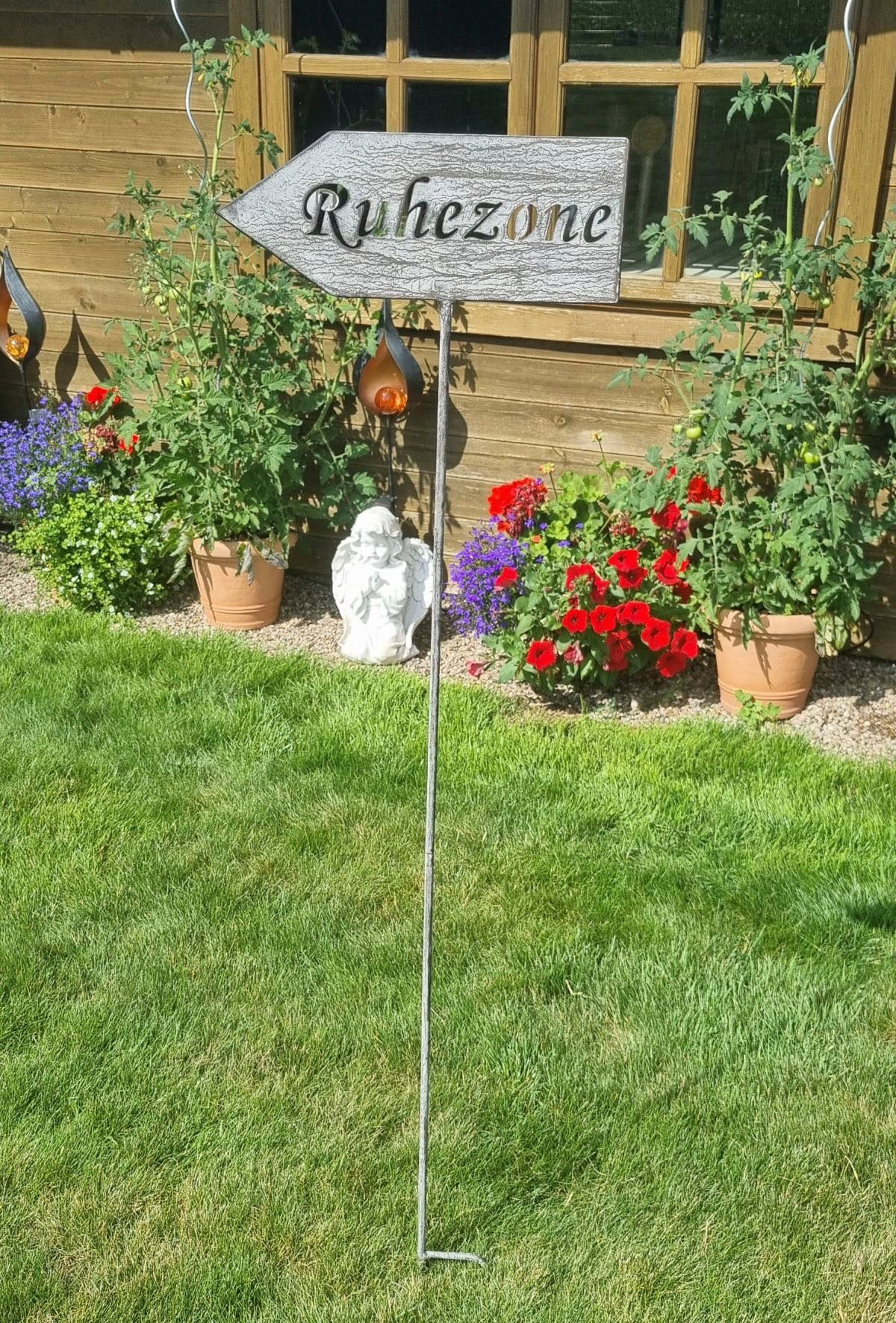 Ambiente Haus Gartenstecker »Gartenstecker Ruhezone (H) 122cm«
