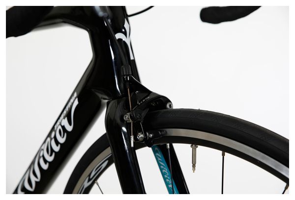 Vélo de Route Wilier Triestina Garda Rim Shimano Ultegra Di2 11V 700 mm Noir Bleu Astana