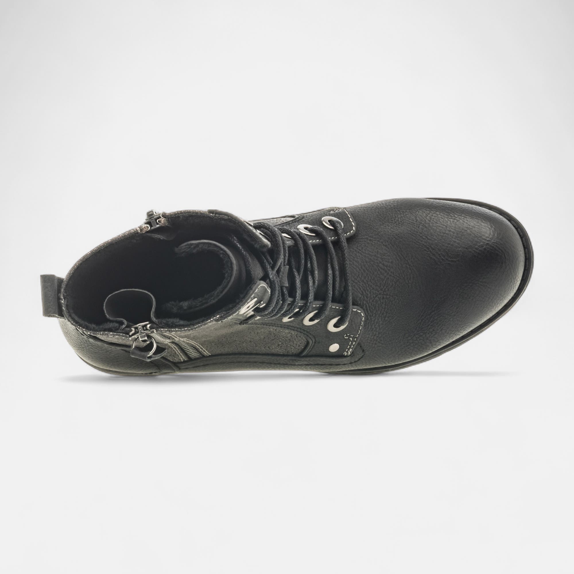 Bottines à lacets Femme noir