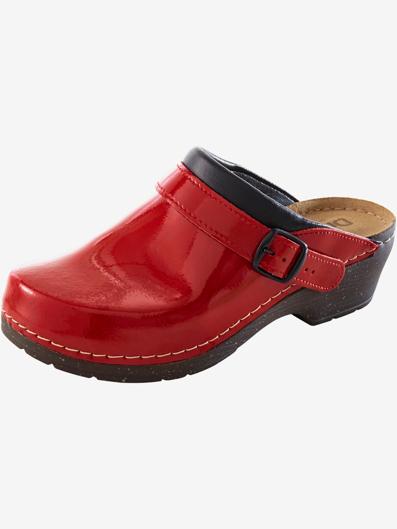 Sabots dessus cuir vachette véritable
