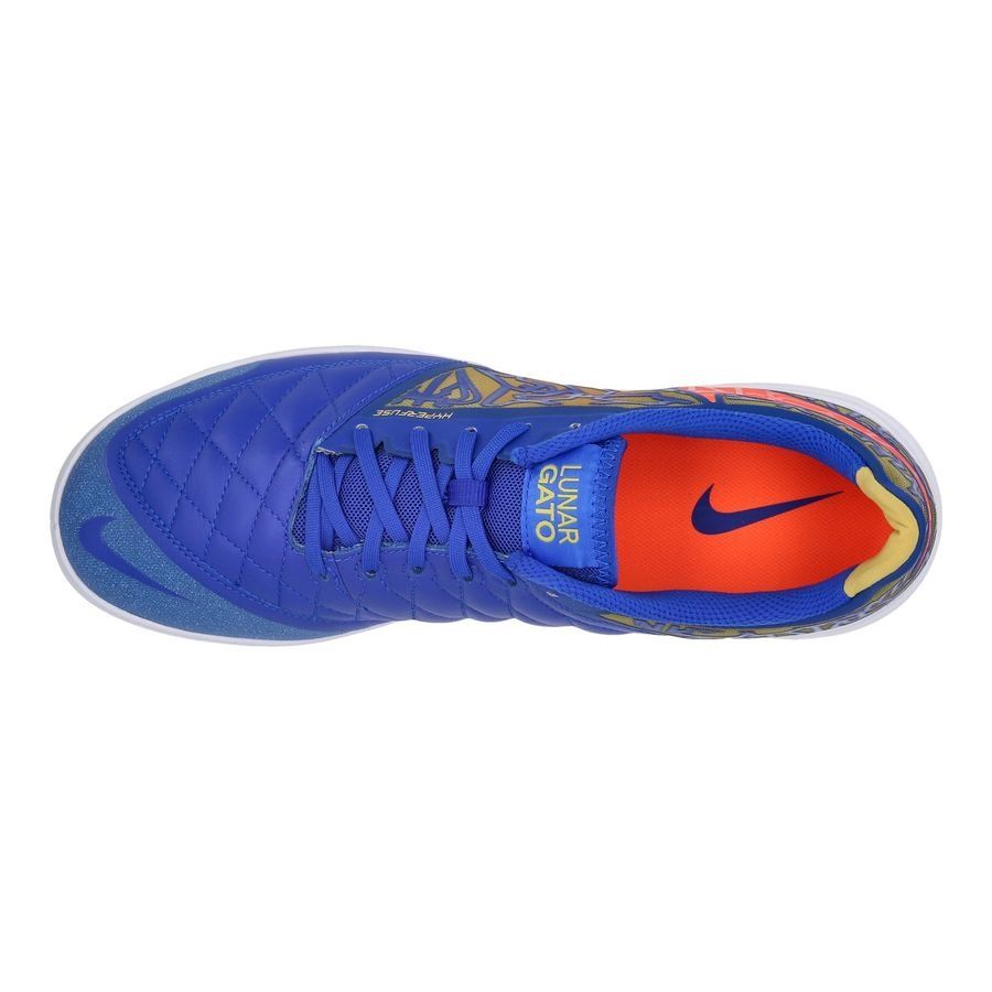 Nike Lunargato II IC Small Sided - Bleu/Orange