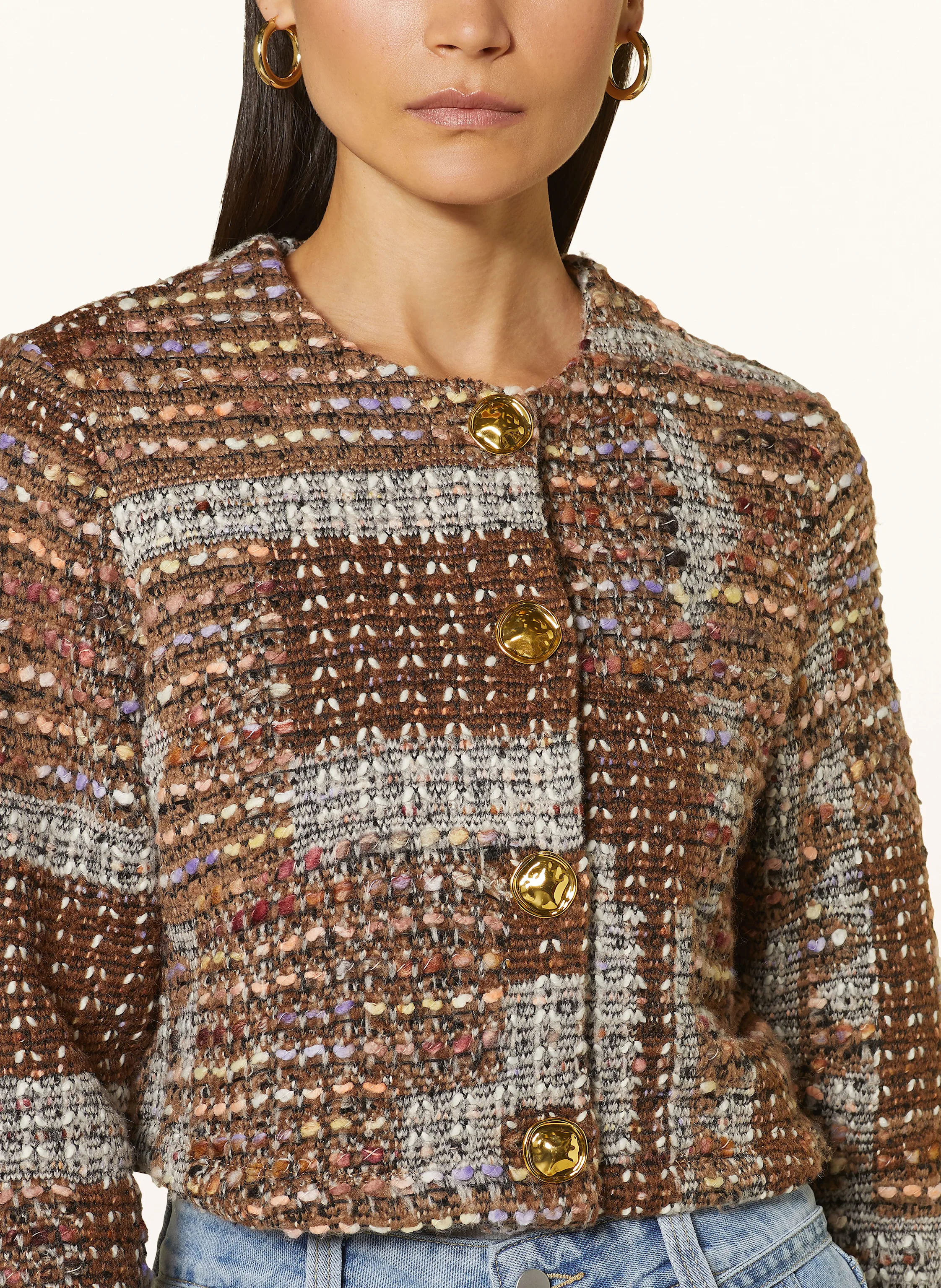 Rich & Royal Kastenjacke aus Strick