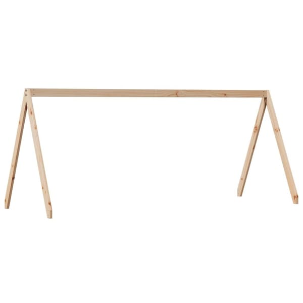 vidaXL Tak for barneseng 199x95,5x88 cm heltre furu