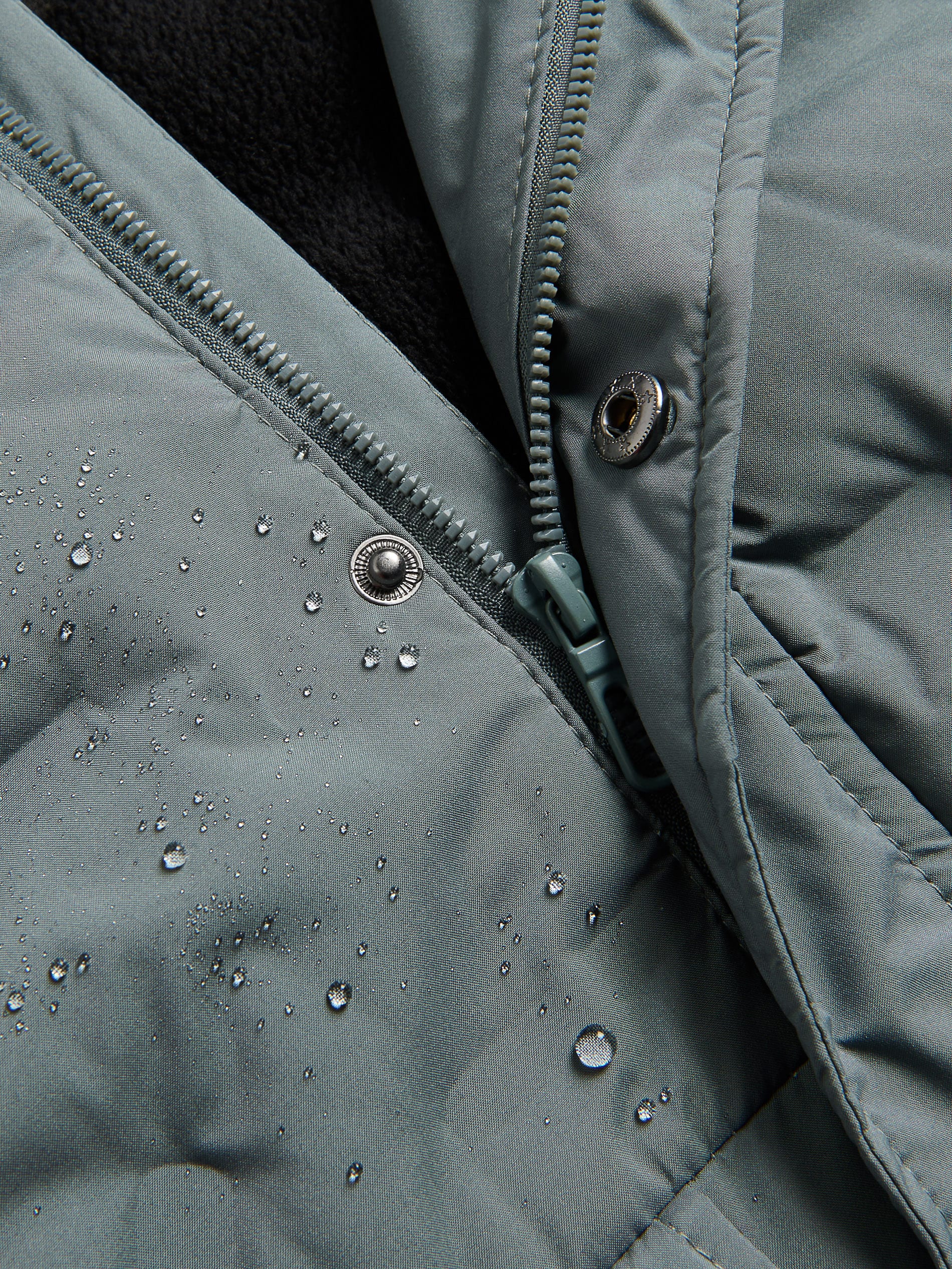 Parka jacket with pockets