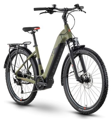 VTC Electrique Raymon CrossRay E 5.0 Wave Tektro M350 9V 500 Wh 27.5'' Vert Mat
