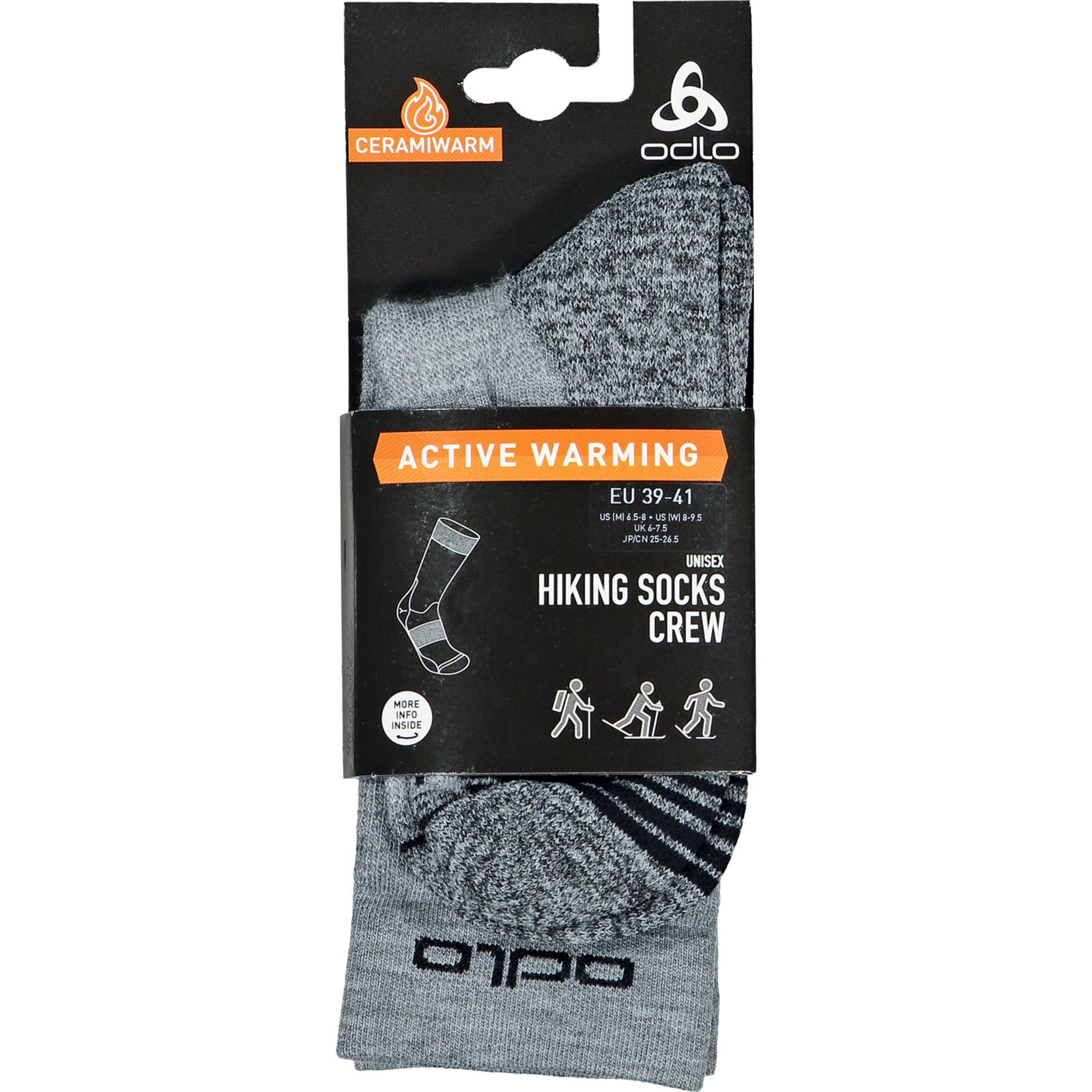 Odlo Unisex-Wandersocken Active X-Warm