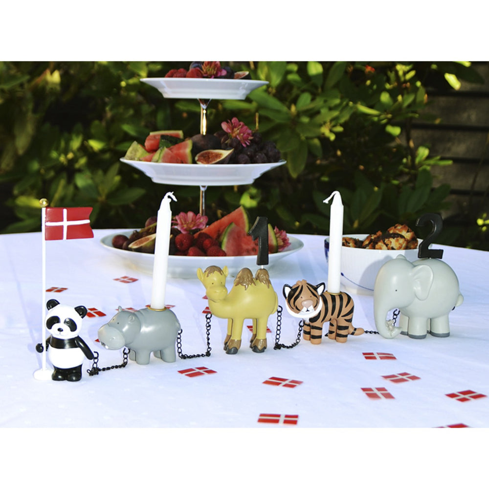 Køb Kids by Friis Fødselsdagstog Zoo dyr m. 11 tal