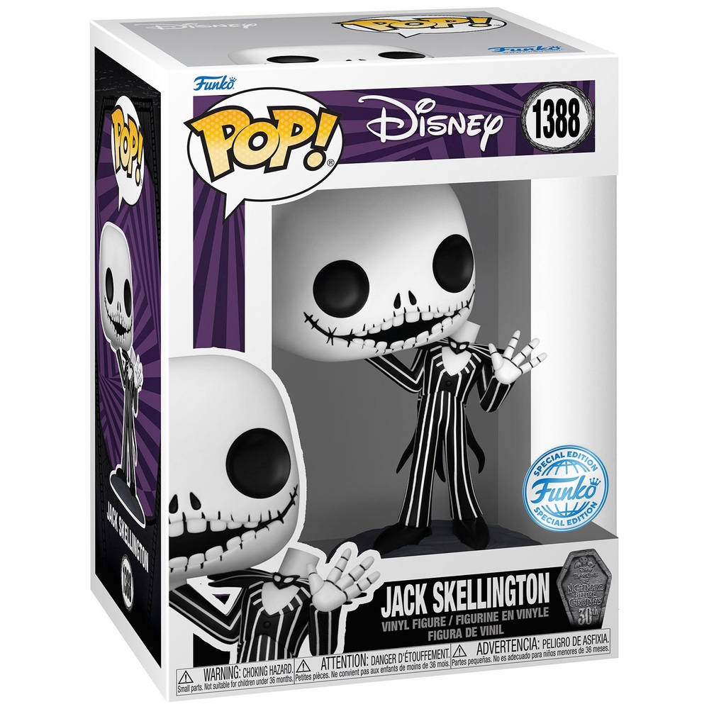 POP! Vinyl 1388: The Nightmare Before Christmas - Jack Skellington