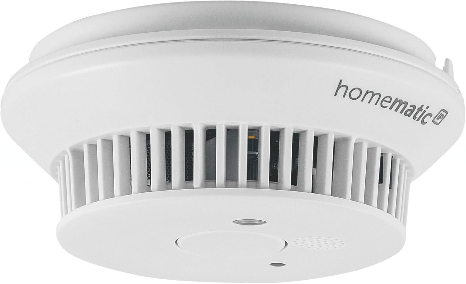 Homematic IP Smart Home 5er-Set Rauchwarnmelder mit Q-Label, Rauchmelder alarmiert lokal über die Sirene und per Push-Benachrichtigung in der Smartphone-App, integrierte LED-Notbeleuchtung