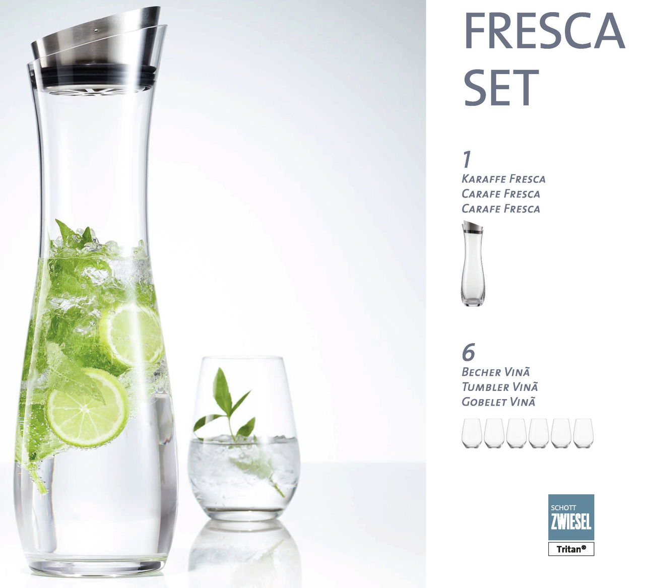 SCHOTT ZWIESEL Karaffenset 7-tlg. FRESCA