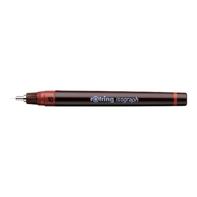 Rotring Isograph - Stylo technique - 0.1 mm - noir - fin