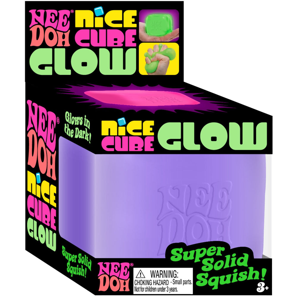 Køb NeeDoh Nice Cube Glow 5 Asst. CDU
