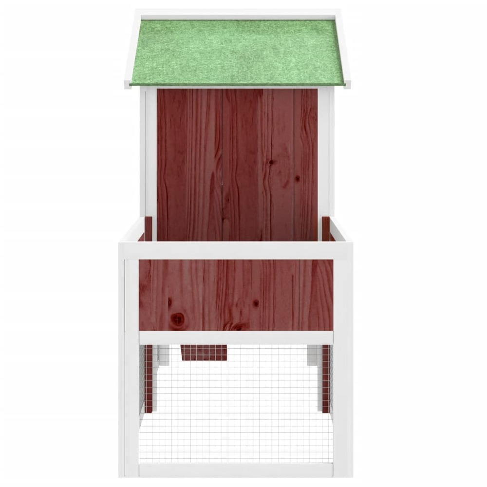 Clapier moka 170x63x113 cm bois de pin massif