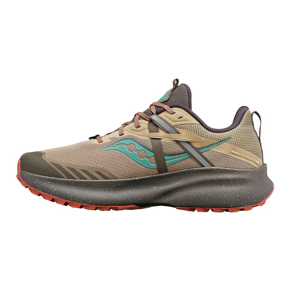 Saucony RIDE 15 TR - Chaussures trail Femme desert/sprig