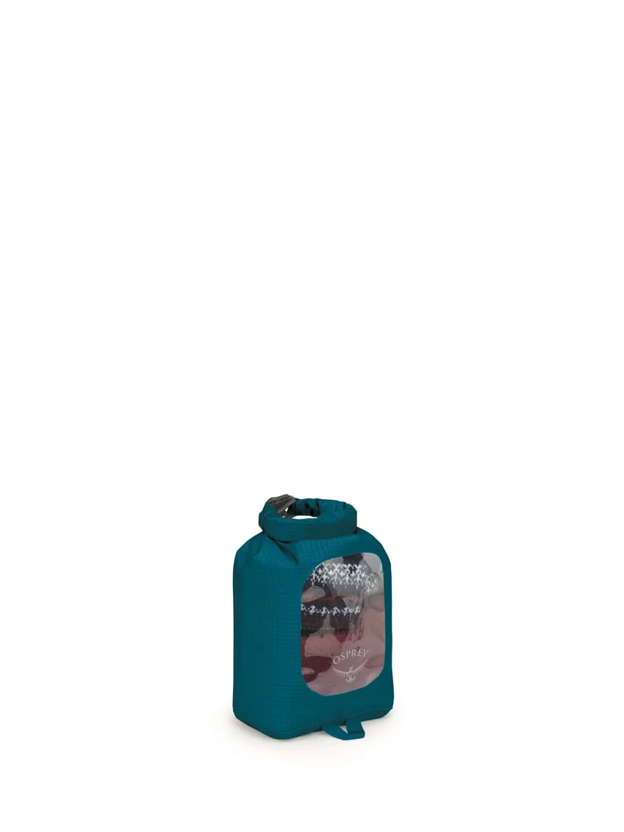 Osprey Dry Sack 3 With Window Waterfront Blue