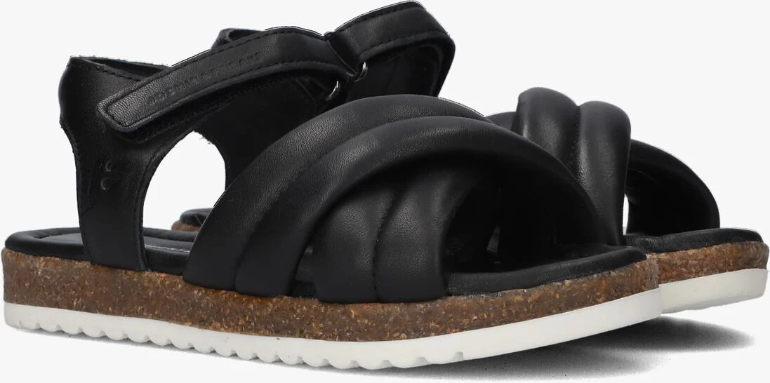 JOCHIE & FREAKS zwarte jochie & freaks sandalen blossom