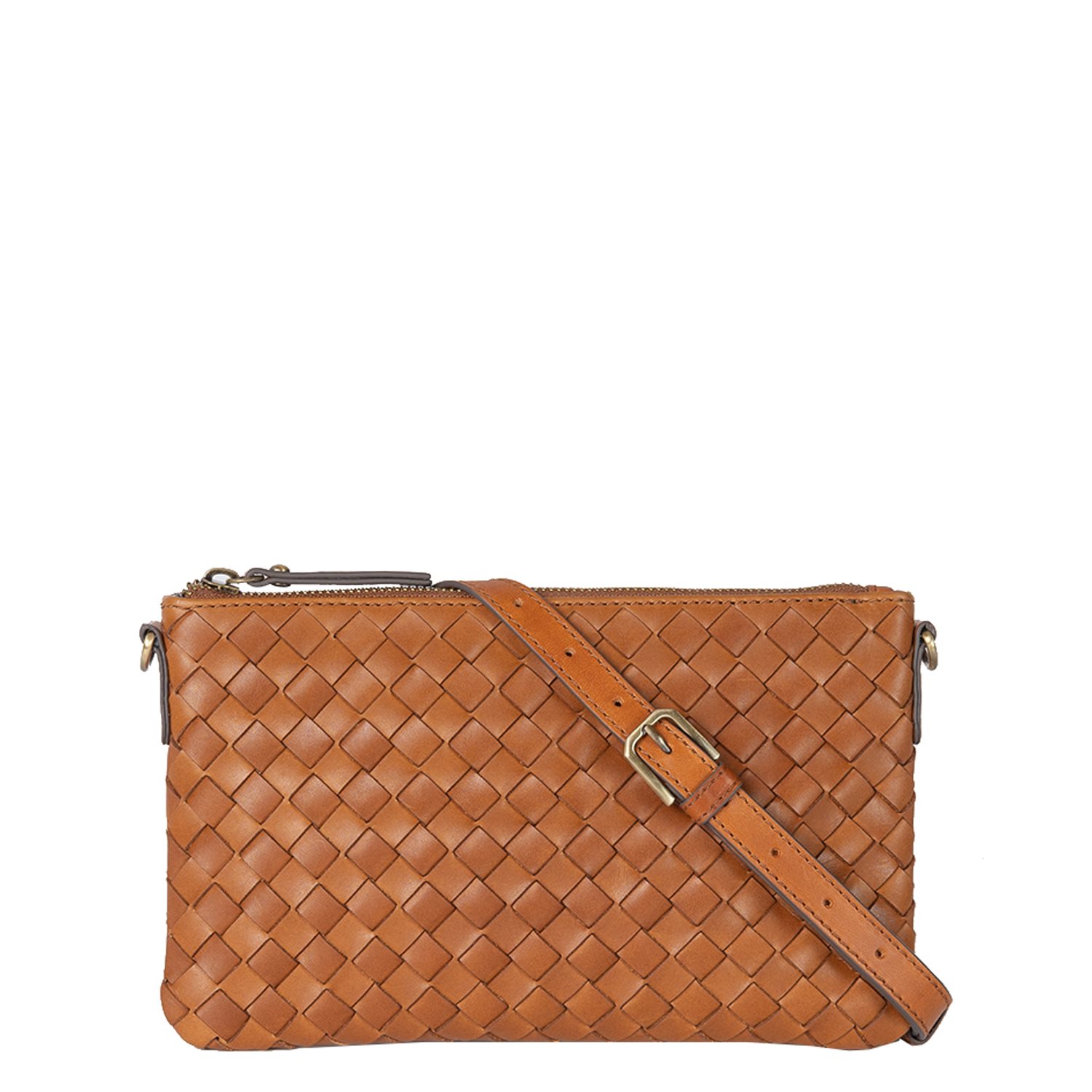 O My Bag Lexi Clutch cognav
