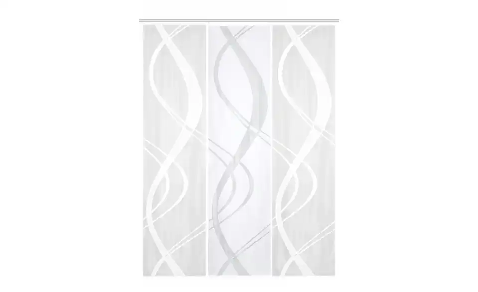 Schiebevorhang 245 cm 3er-Set