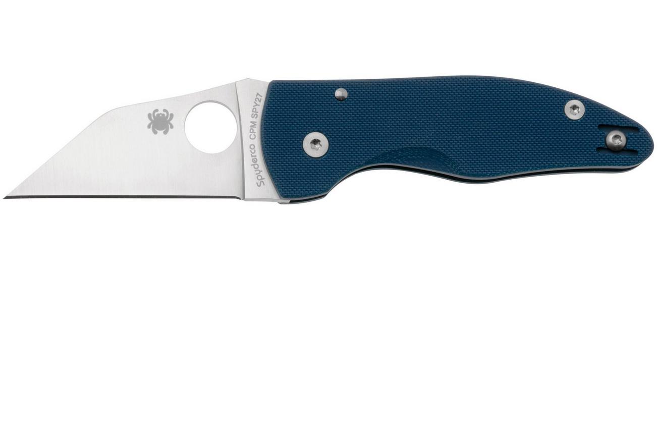 Spyderco MicroJimbo CPM SPY27 C264GPCBL Cobalt Blue G10, zakmes, Michael Janich design