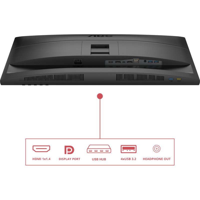 AOC 27E4CV écran plat de PC 68,6 cm (27