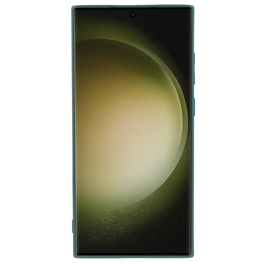 Samsung Galaxy S23 Ultra 5G Gummi Case Hülle mit Kameraschutz - Petrol (Matt)