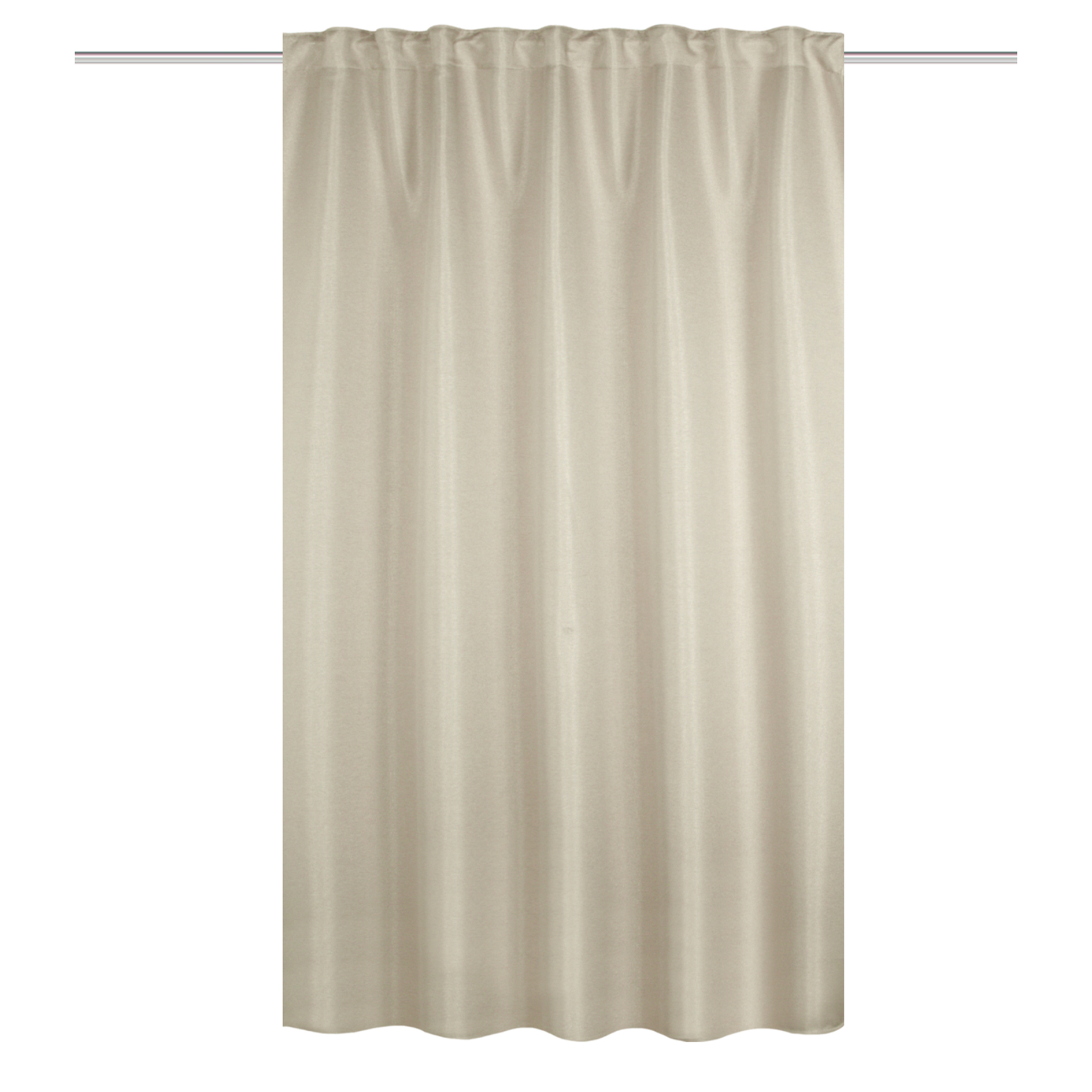 Kombibandschal JOHN - taupe - verdunkelnd - 135x145 cm