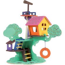 KiDS Puzzle 3D 'Cabane dans l'arbre', 37 pièces
