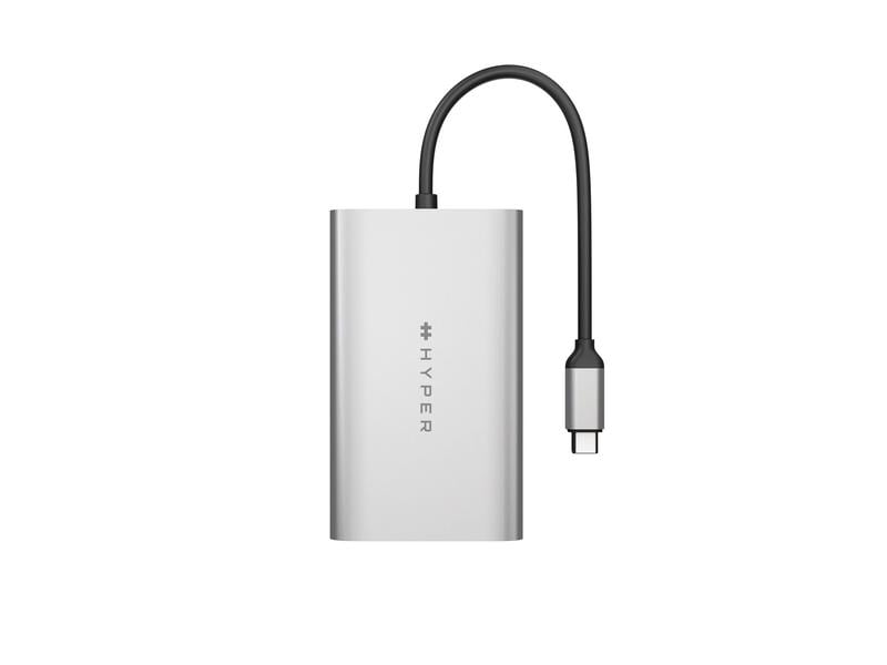 HYPER Adapter Dual 4K USB Type-C - HDMI USB-C auf HDMI-Adapter mit PowerDelivery