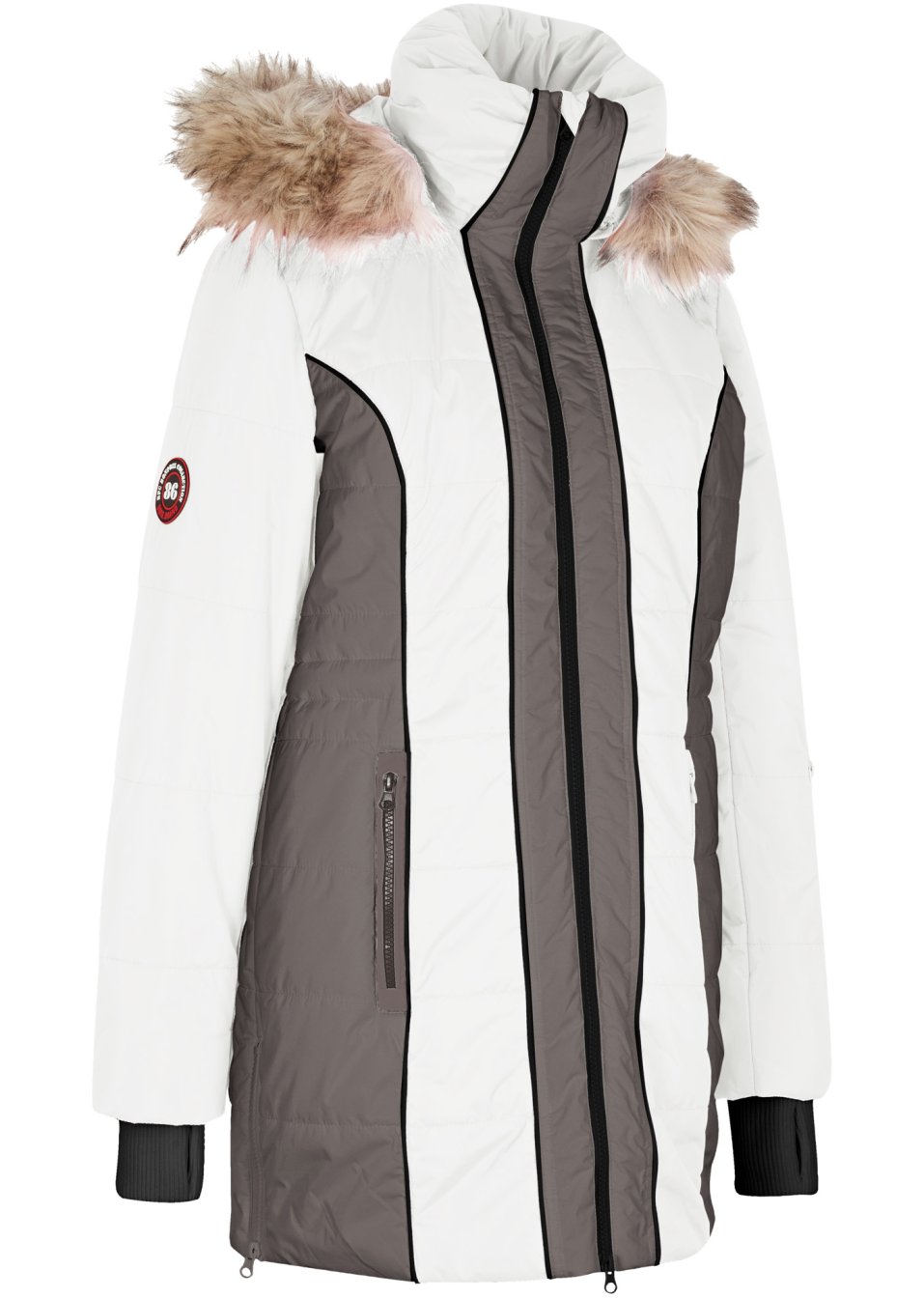 Manteau outdoor avec polyester recyclé